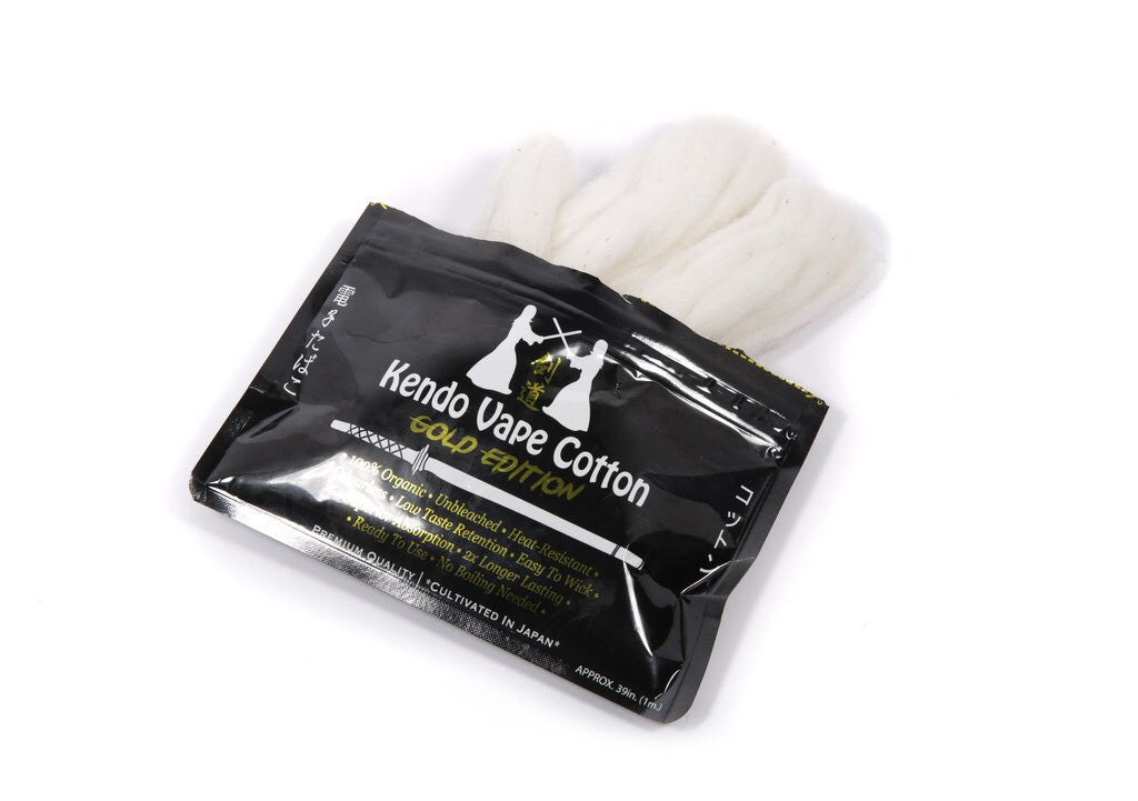 KENDO GOLD EDITION COTTON - KENDO VAPE COTTON - IN2 KENDO GOLD EDITION COTTON - KENDO VAPE COTTON - IN2