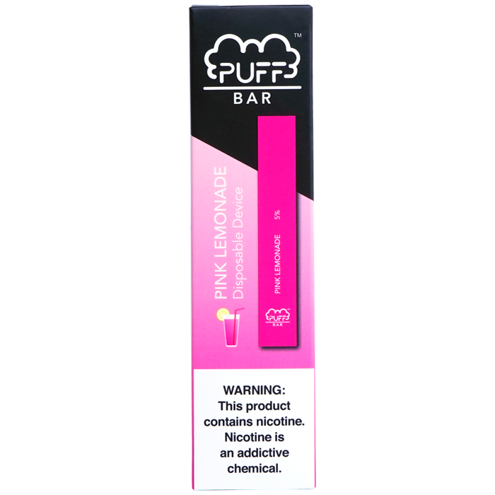 Pink Lemonade Puff Bar Disposable Vape Alliston Newmarket
